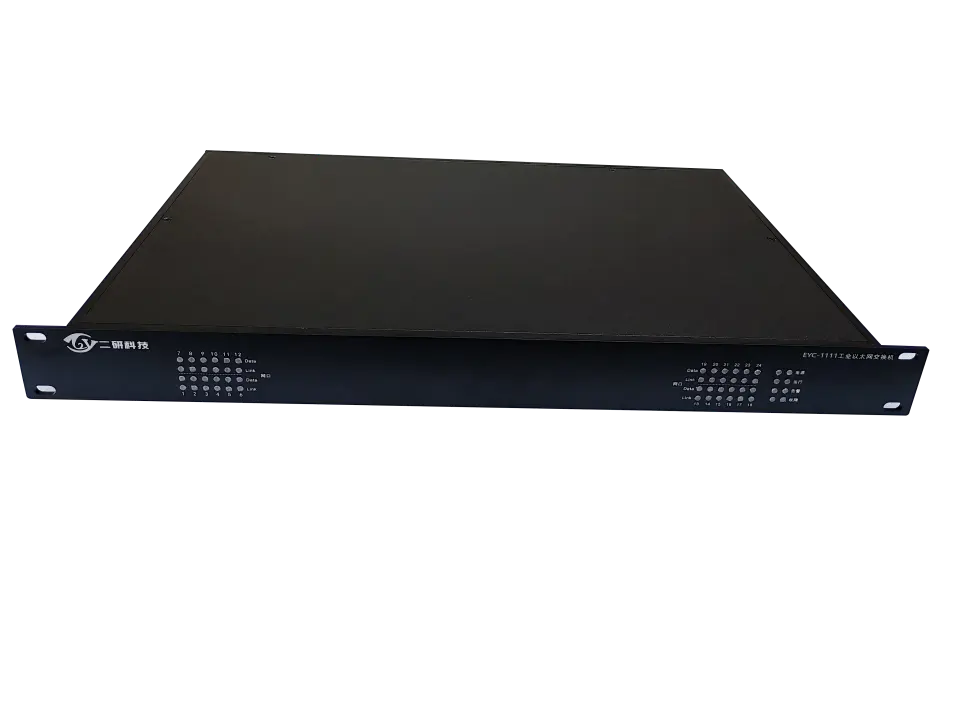 EYC-1111 1U 机架式功率协调控制器前面板与接口